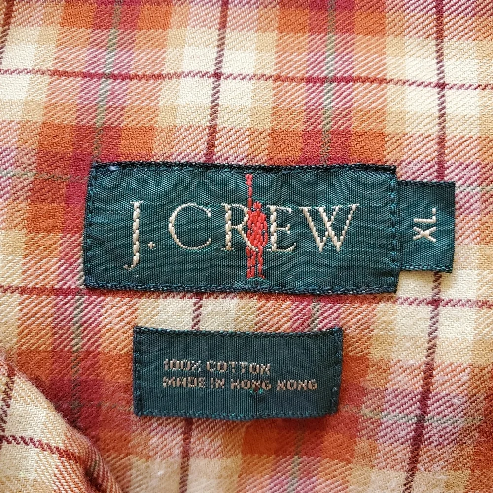 J. Crew Vintage Casual Button Down Shirt. Size XL